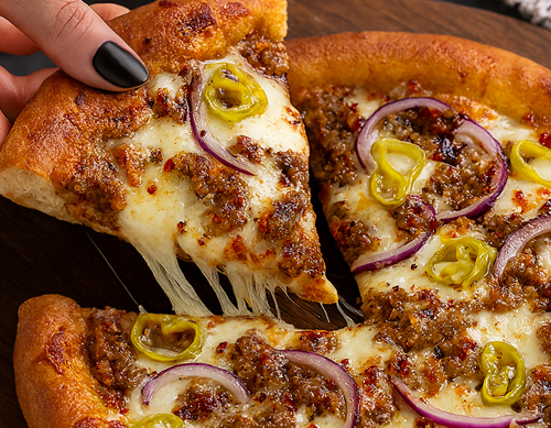 Hellfire Hoagie Pie Außergewöhnliche Pizza Rezepte